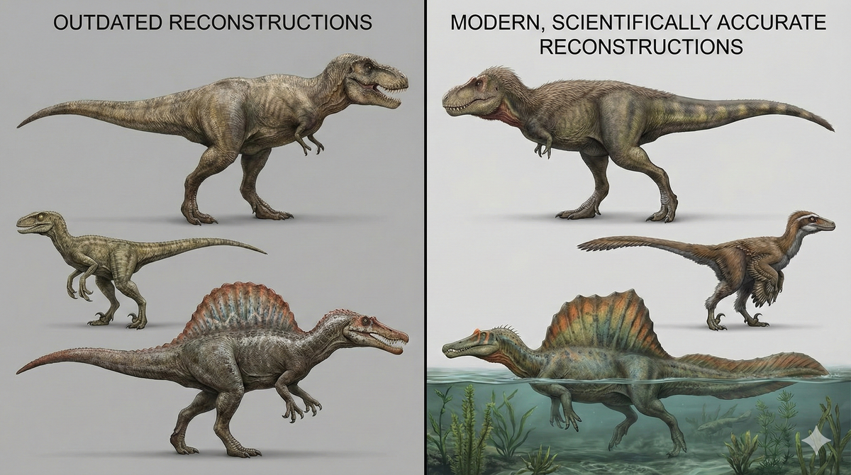 Die Dinosaurier, die wir völlig falsch verstanden haben, und wie Jurassic Park unsere Vorstellungen prägte