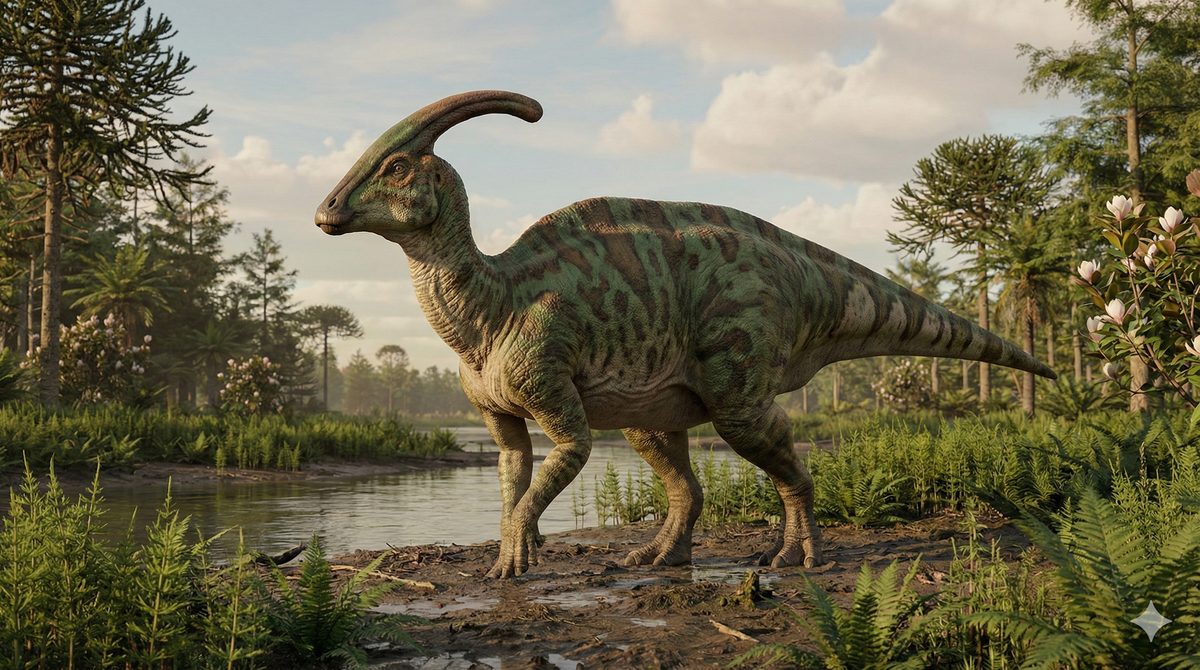Wie klang ein Parasaurolophus? Wissenschaftler rekonstruieren die Stimme eines Dinosauriers