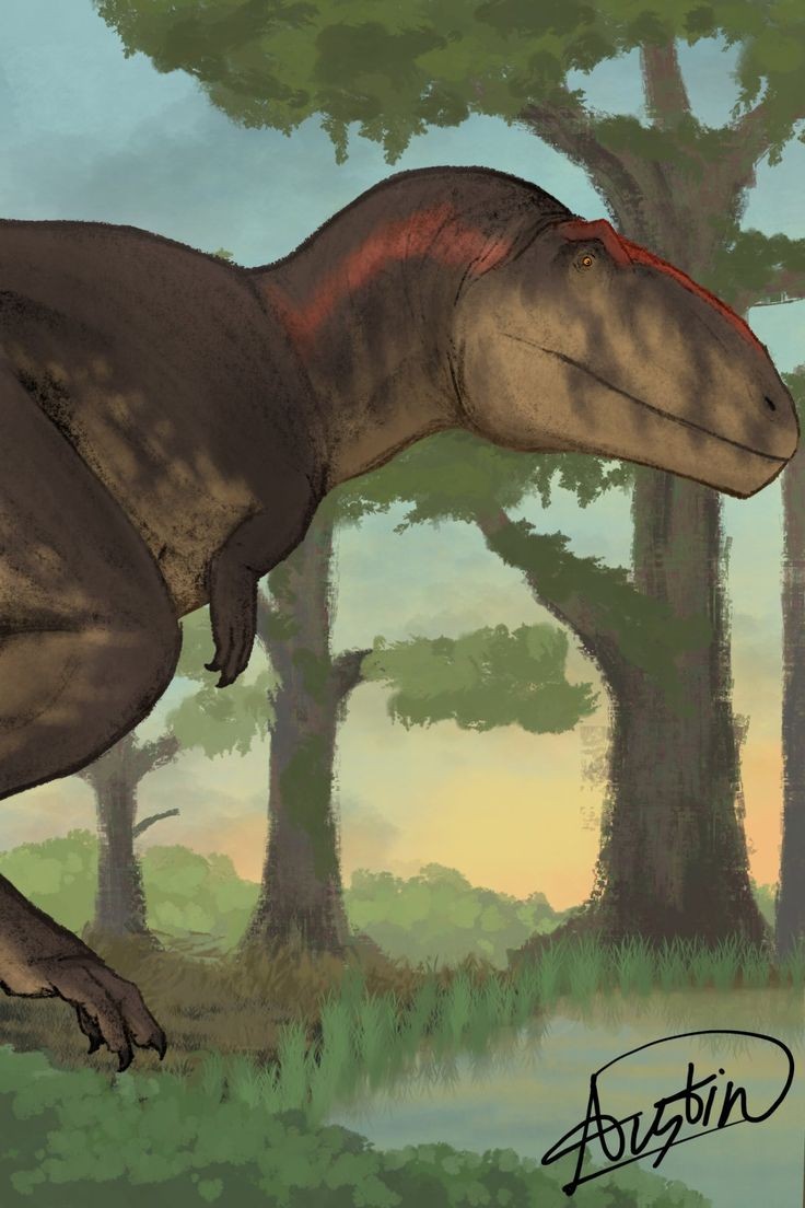 Acrocanthosaurus: the predator with a raised ridge along its back