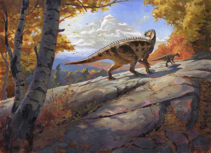 Iguanodon: the thumb spike that was once put on its nose