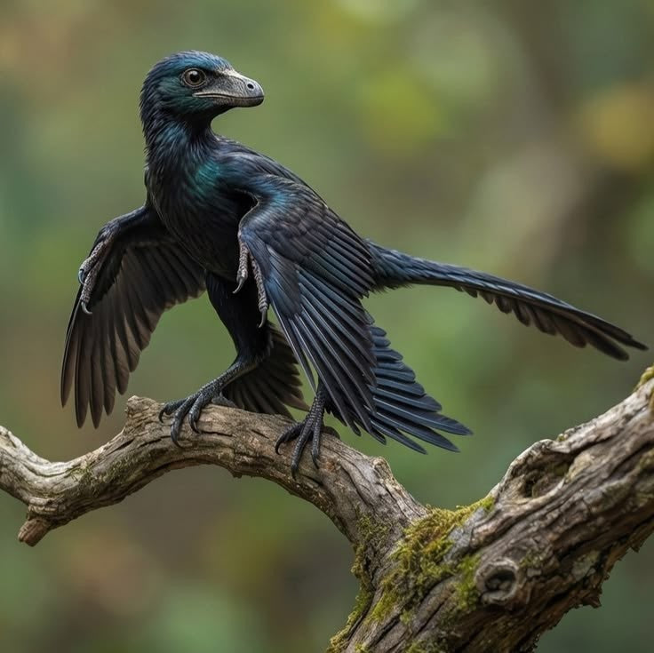 Microraptor: the small dinosaur with four feathered limbs
