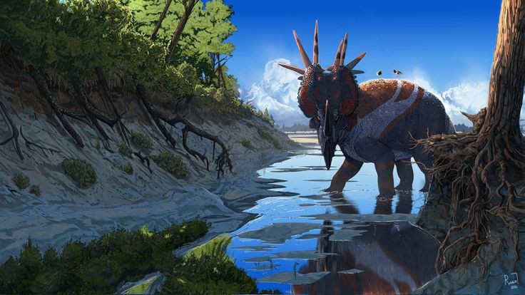 Styracosaurus: the plant eater with a crown of spikes