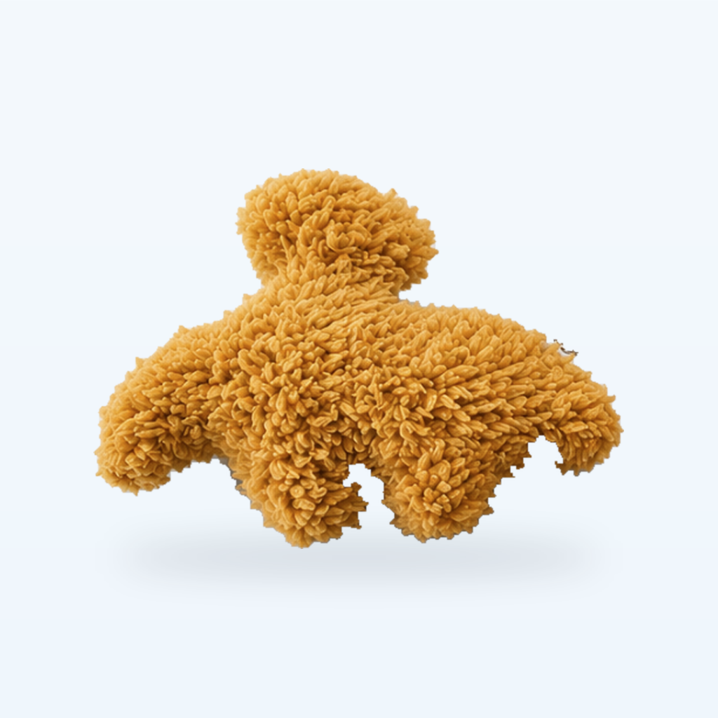 Pterosaur dino nugget plush keychain