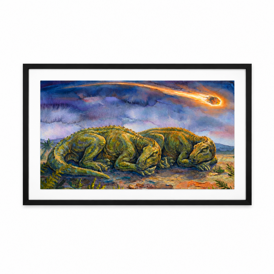 Iguanodon | Sleeping Dinosaurs Posters