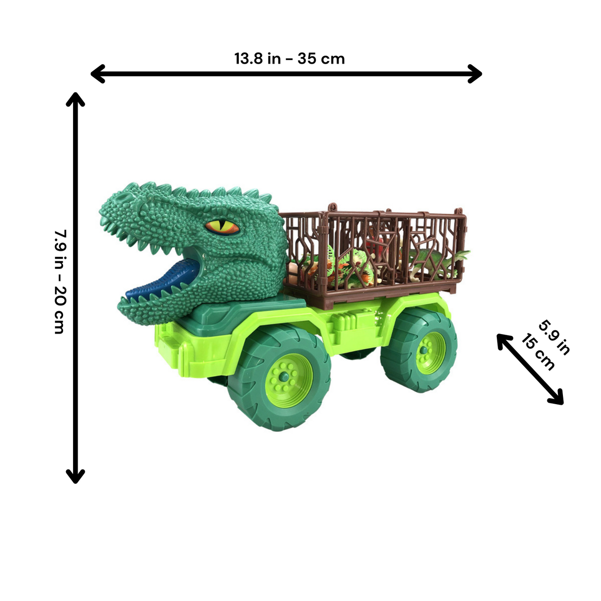 Dinosaur Carrier Truck — 33 Pieces - photo 4