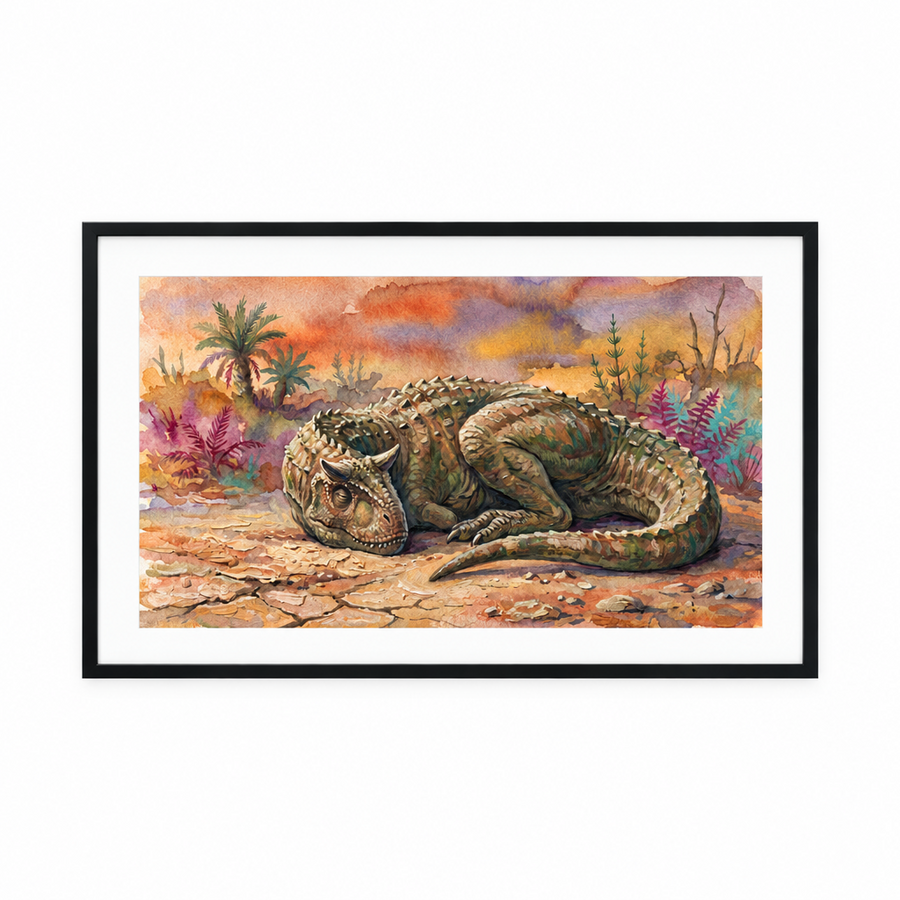 Carnotaurus | Sleeping Dinosaurs Posters
