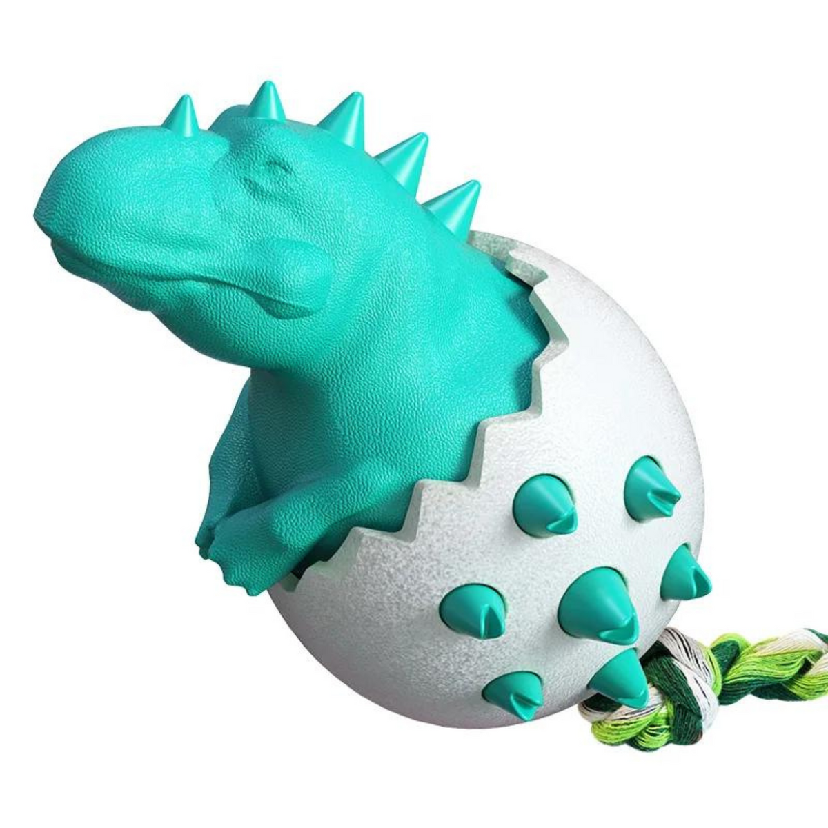 Hatching Dinosaur Dog Toy - Blue - photo 2