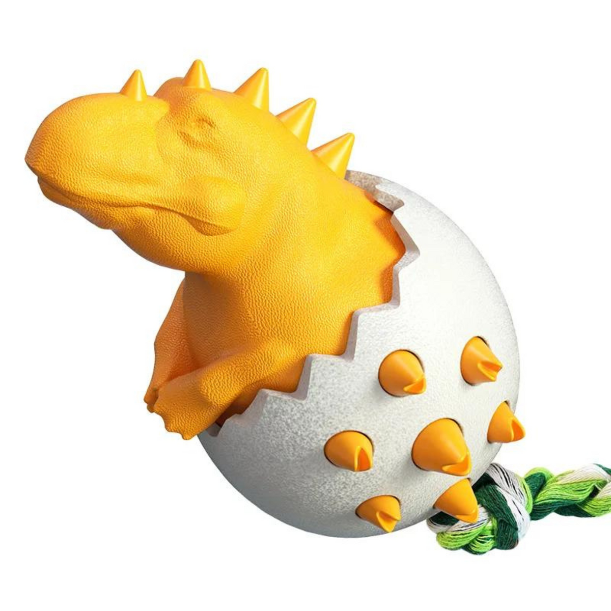 Hatching Dinosaur Dog Toy - Orange - photo 5