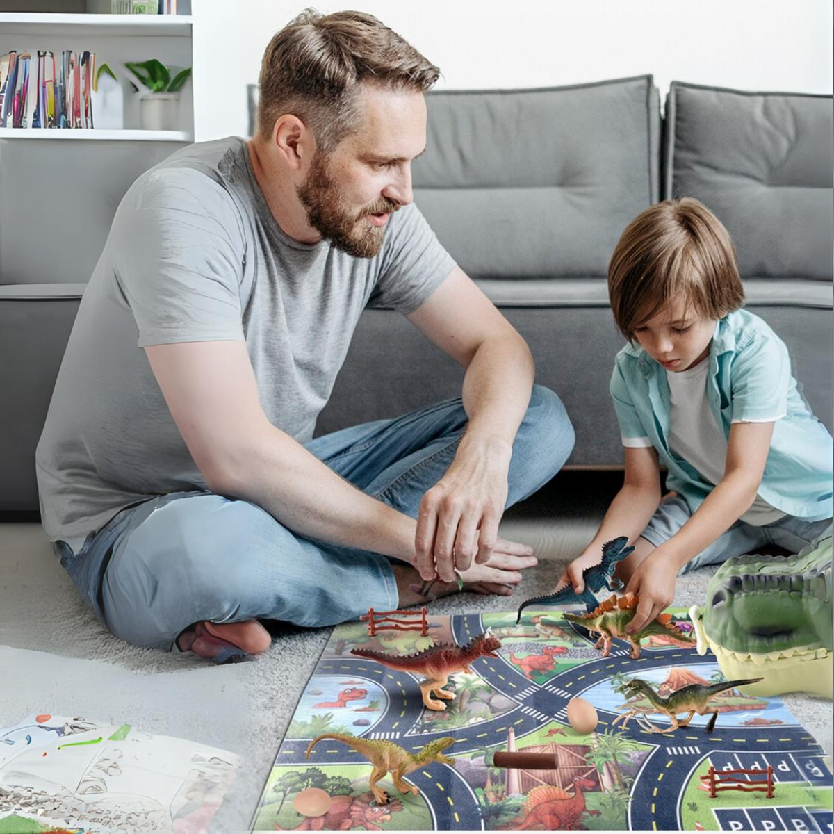 Dinosaurier-Spielzeug-Mundspielset - photo 9