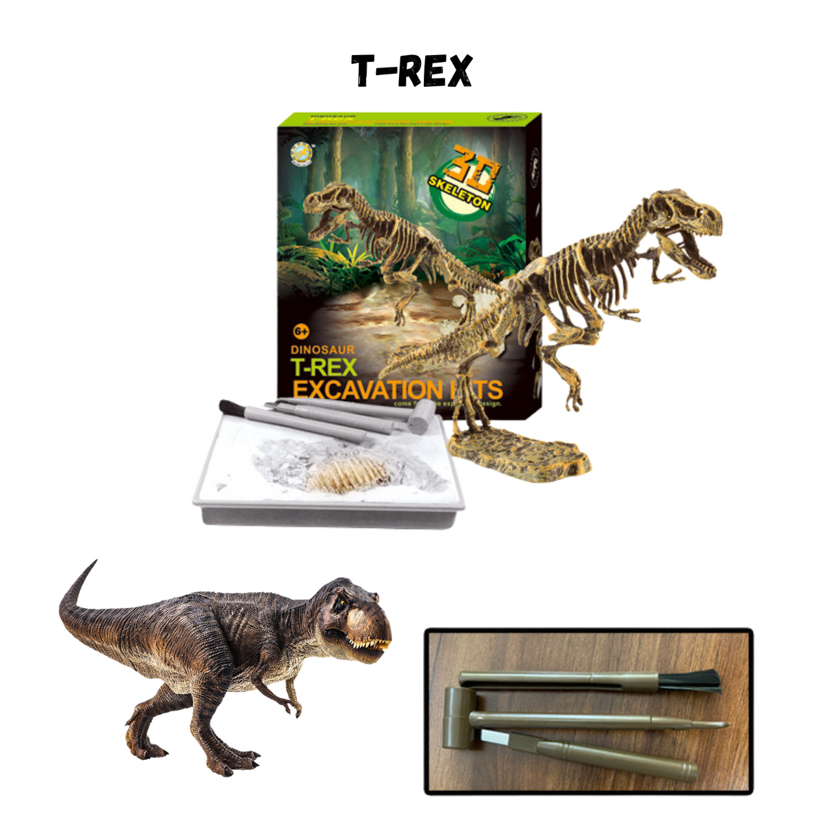 Dinosaur toys Excavation Kit - T-Rex - photo 3