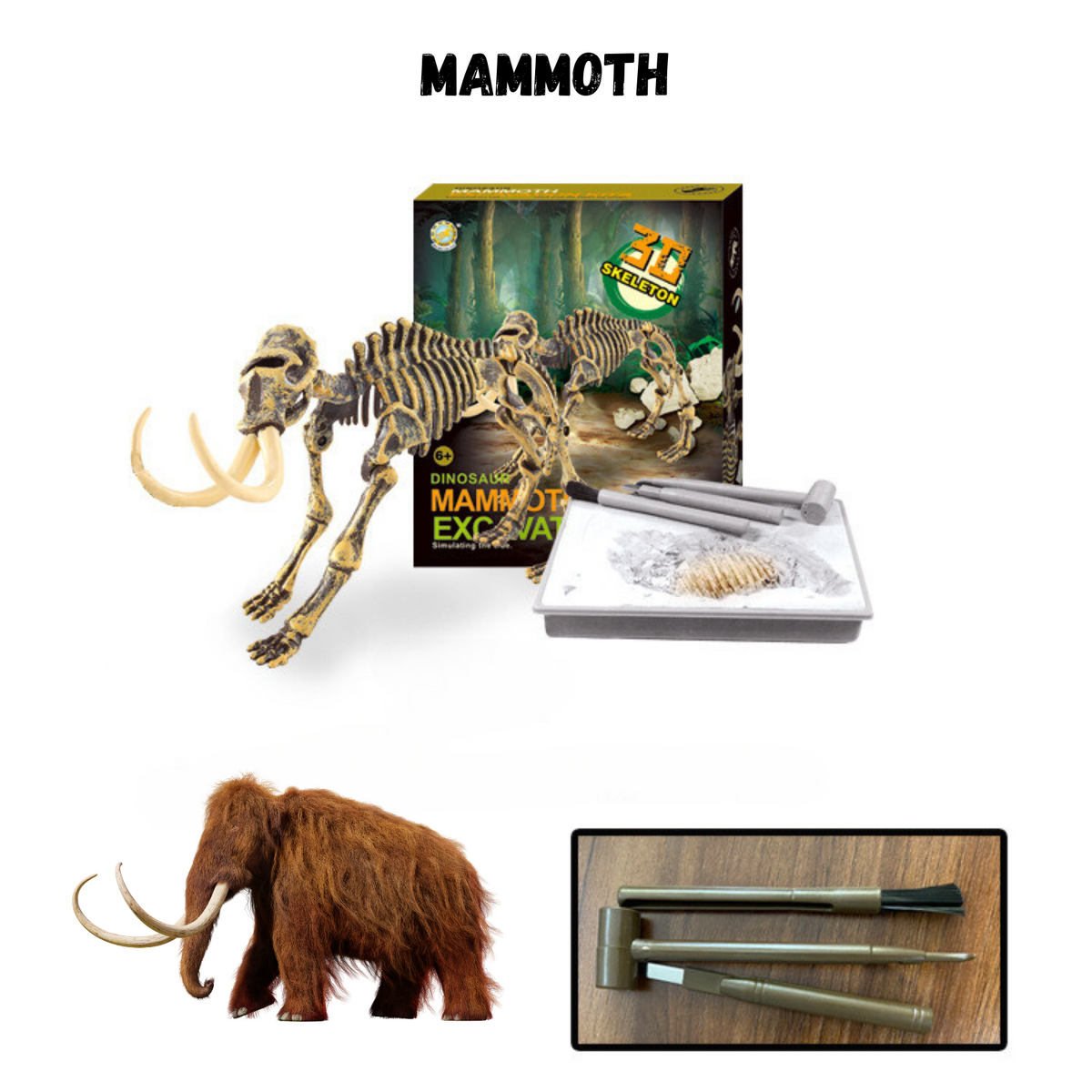 Dinosaur toys Excavation Kit - Mammoth - photo 7