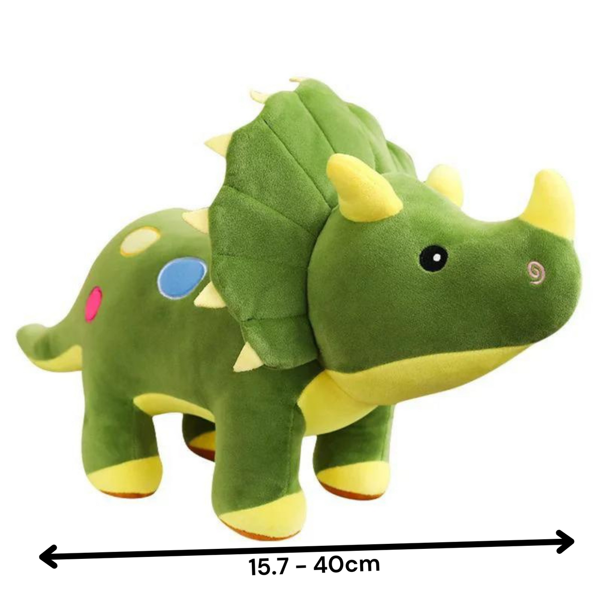Peluche de Triceratops - 15,7 - 40 cm - photo 6