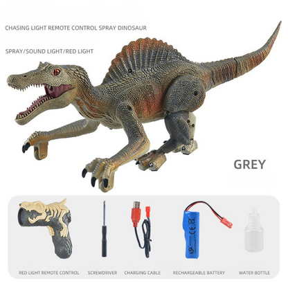Ferngesteuerter laufender Spinosaurus-Dinosaurier – leichtes Jagen, Sprühen, Brüllen!