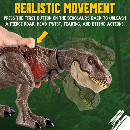 Rampaging T-Rex Toy – Lights, Roar & Dino Battle Action