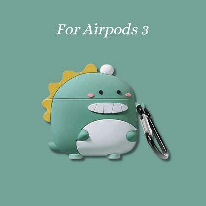 Cute Dinosaur Apple AirPods Case