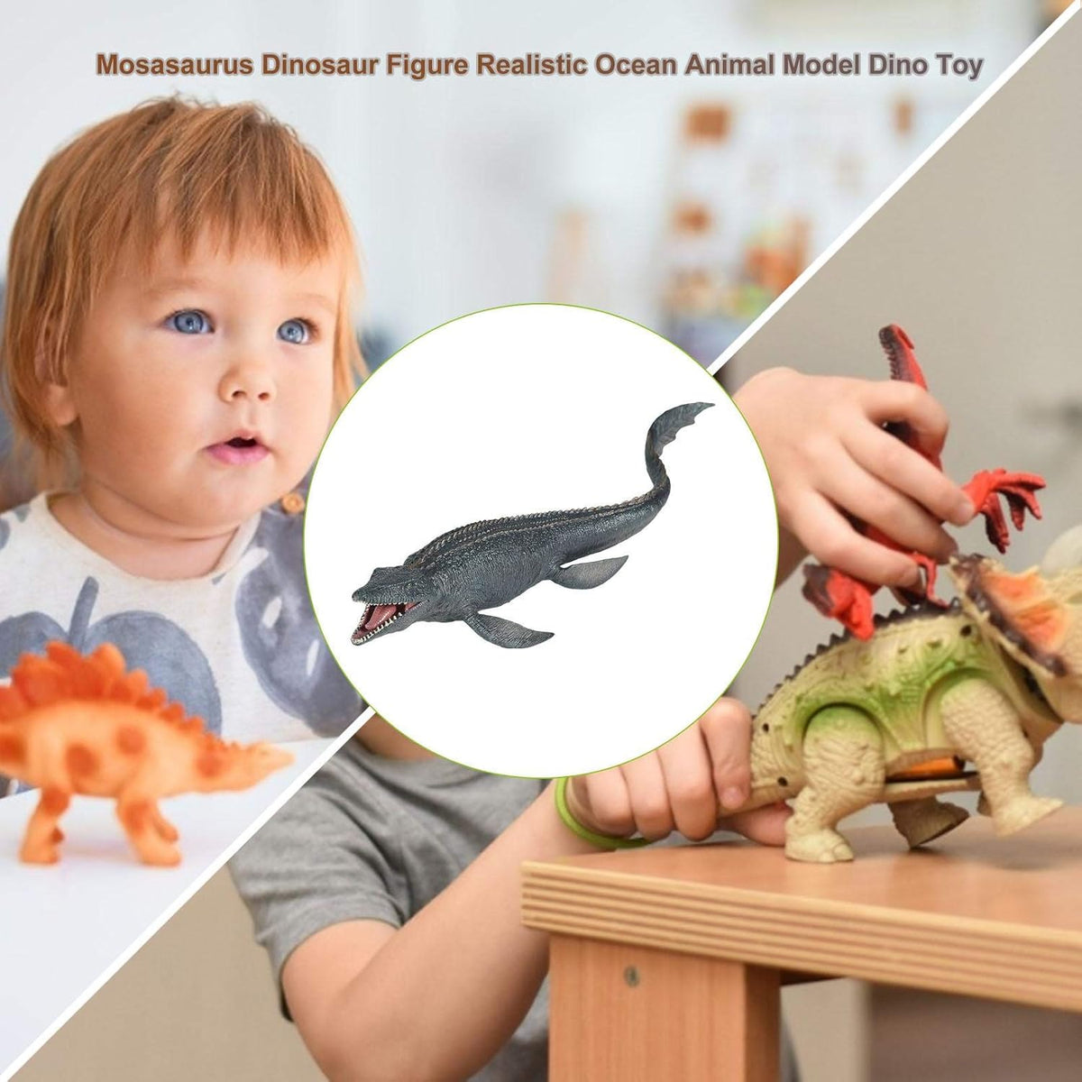 Mosasaurus Dinosaur Toy - photo 5