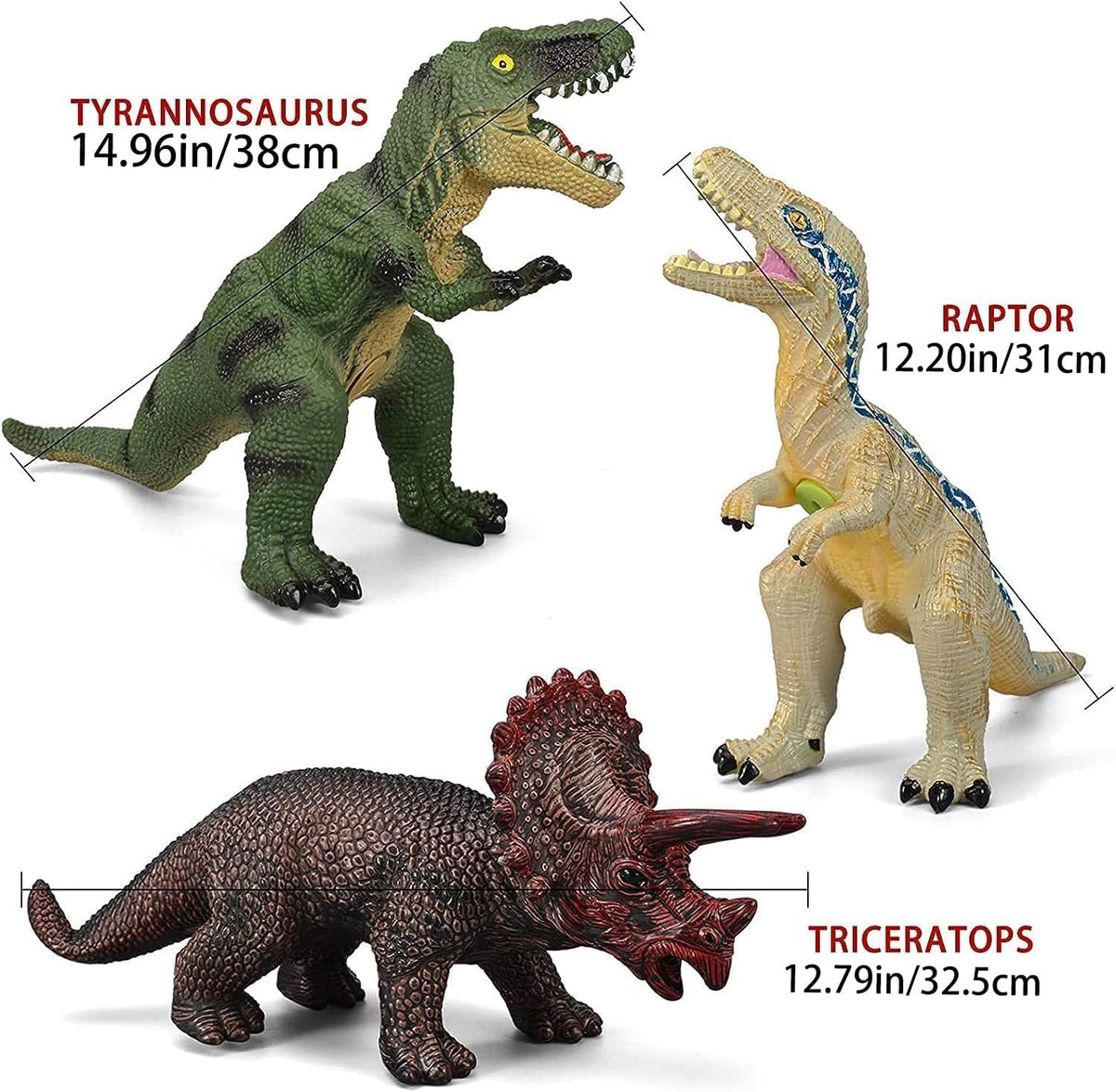 6 Piece Jumbo Dinosaur Toys - photo 4