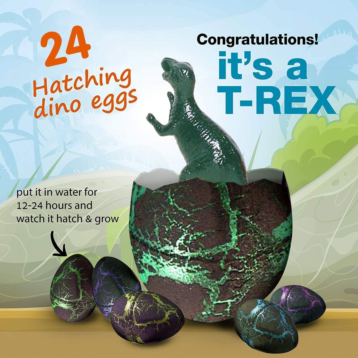 Dinosaur Hatching & Growing Eggs - photo 8