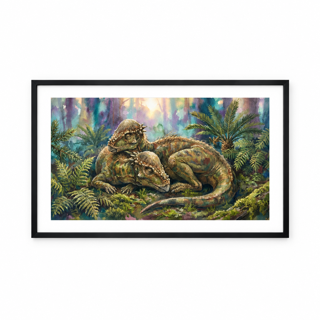 Pachycephalosaurus | Sleeping Dinosaurs Posters