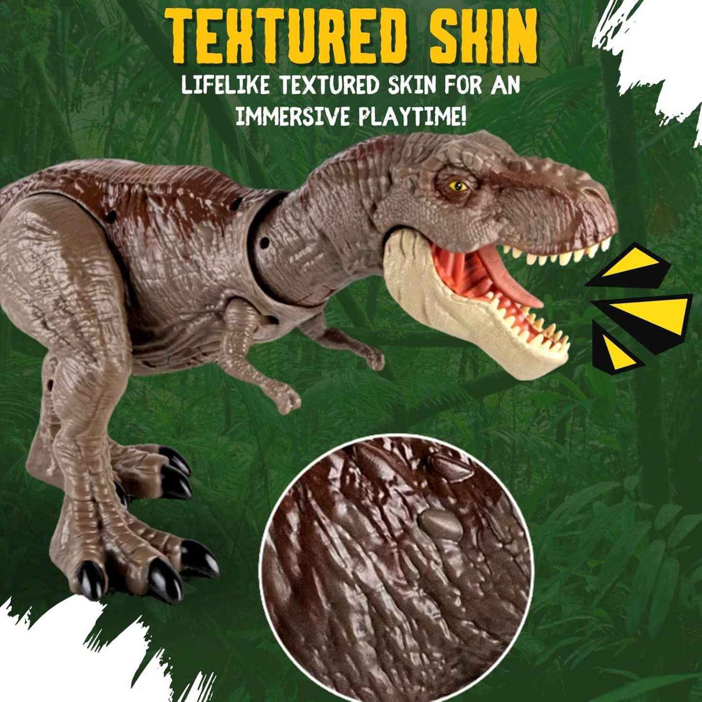Rampaging T-Rex Toy – Lights, Roar & Dino Battle Action