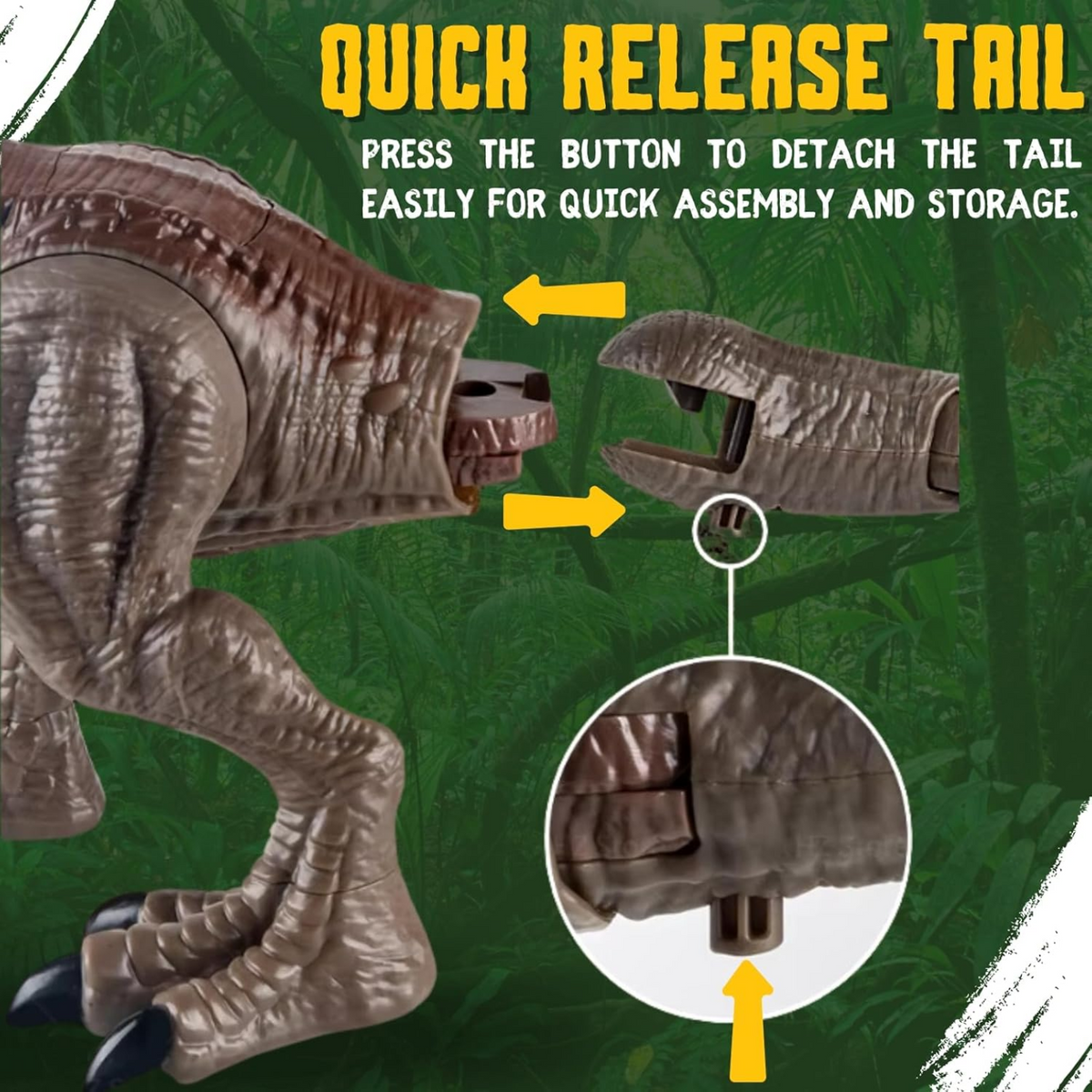 Tyrannosaurus Rex Dinosaur Action Figure - photo 7