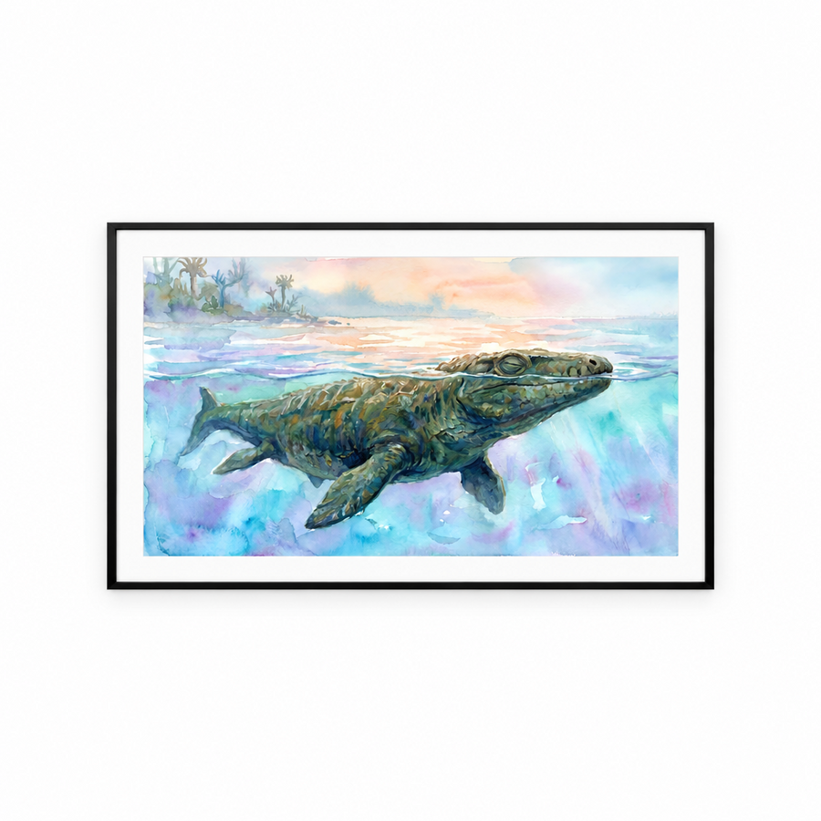 Mosasaurus | Sleeping Dinosaurs Posters