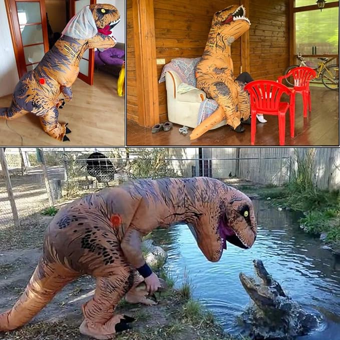 Disfraz hinchable de T-Rex - photo 2