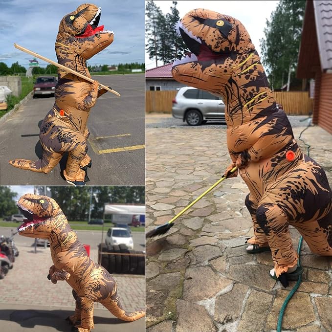 Disfraz hinchable de T-Rex - photo 3