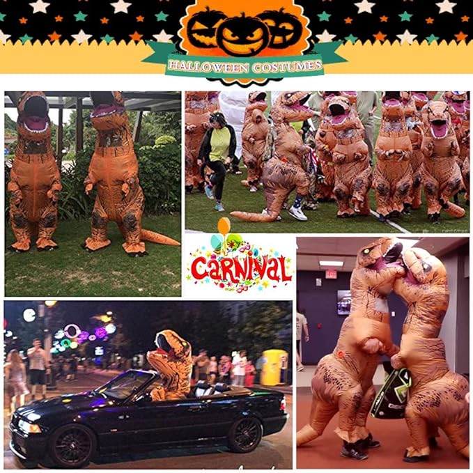 Disfraz hinchable de T-Rex - photo 5