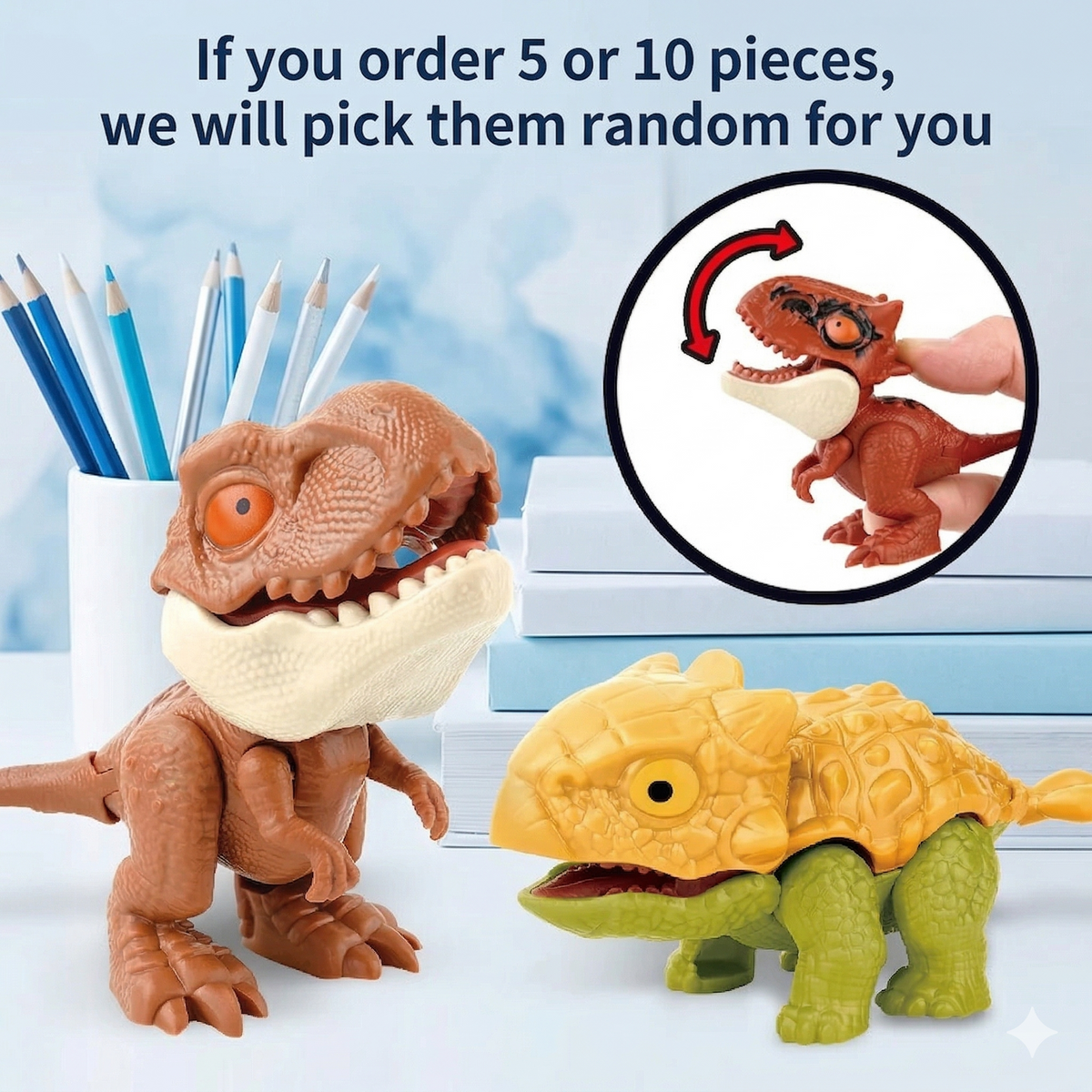 Dinosaur Hand-Biting Toys - photo 7