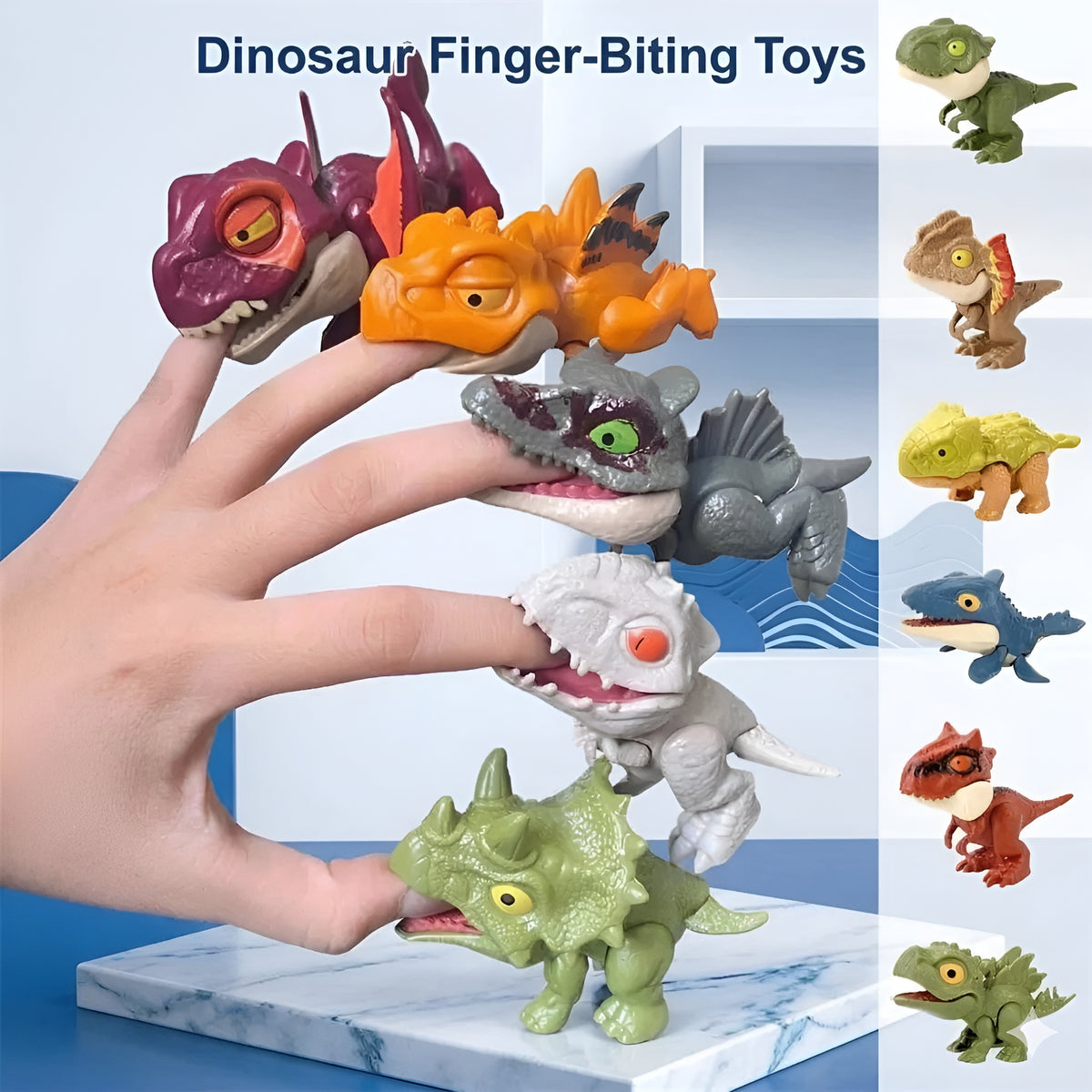 Dinosaur Hand-Biting Toys - photo 4