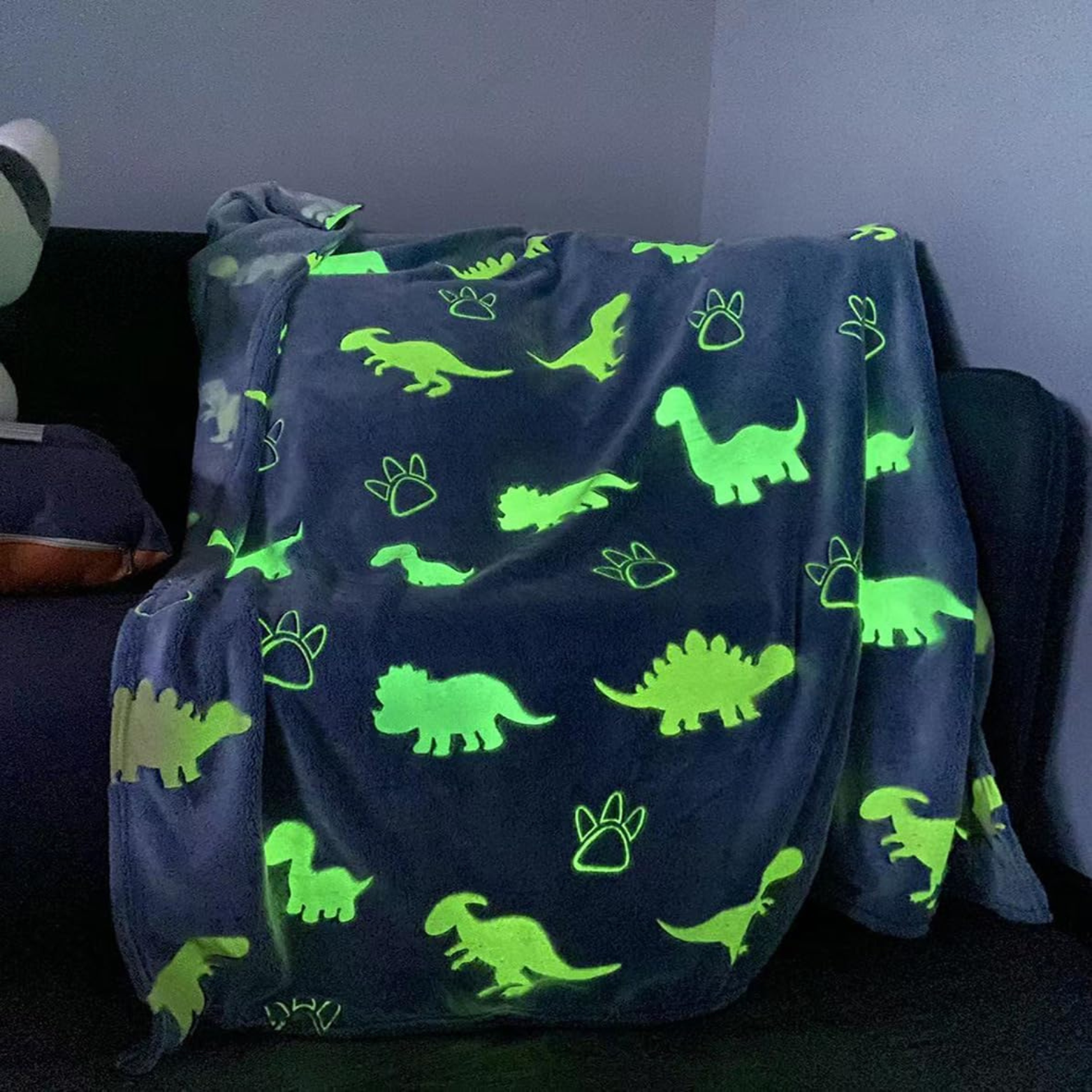 Buy Dinosaur Blanket Glow in the Dark Online