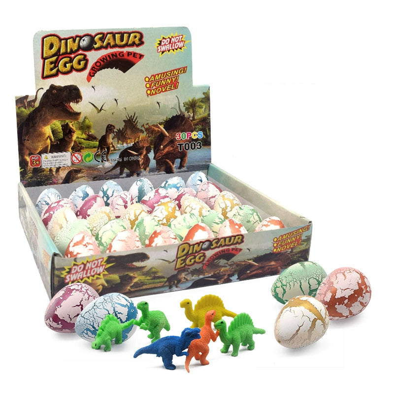Dinosaur Hatching & Growing Eggs – White cracks