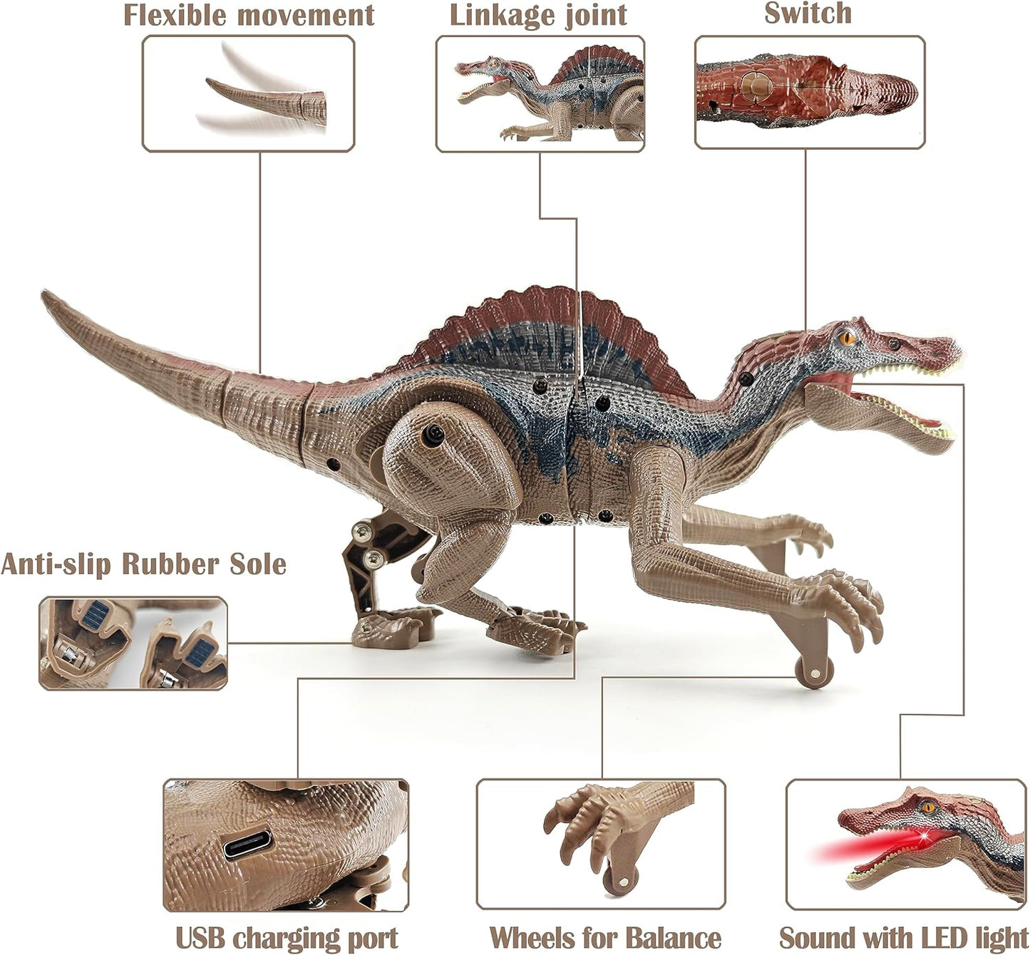 Dinosaurier-Fernbedienungsserie