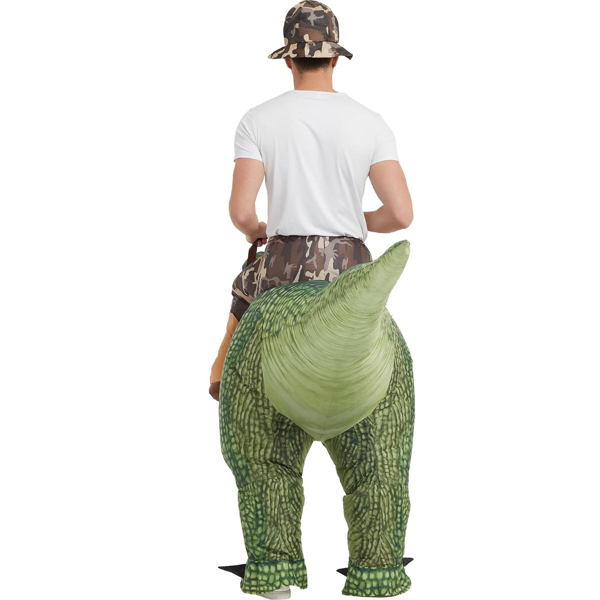 Inflatable Ride-On T-Rex Dinosaur Costume - photo 4