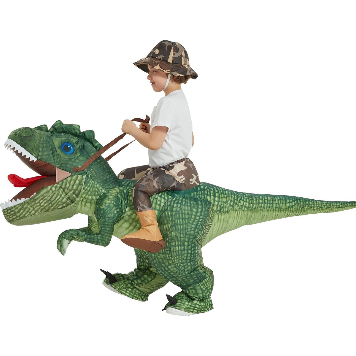 Inflatable Ride-On T-Rex Dinosaur Costume - photo 5