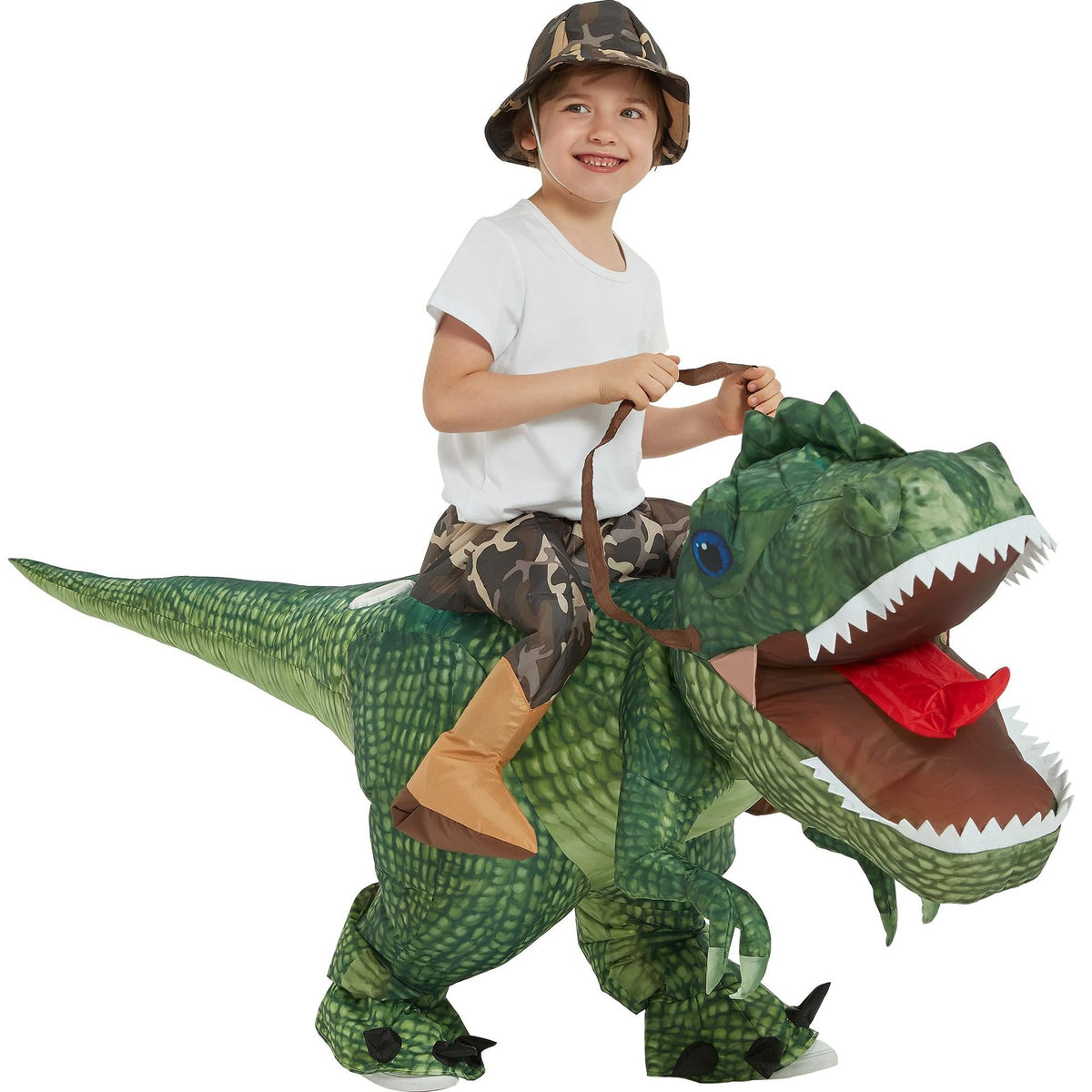 Inflatable Ride-On T-Rex Dinosaur Costume - photo 6